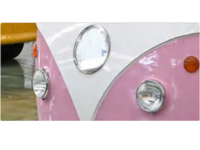 Deli Star Trailer Retro Minivan HR 4300 Electric - EU standards - Roulote bar: foto 2 Deli Star Trailer Retro Minivan HR 4300 Electric - EU standards - Roulote bar: foto 2