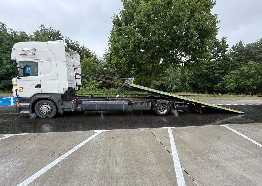 Scania R380 PD Autopomoc Specialny tacho na tarczki wciągarka - Caminhão reboque: foto 1 Scania R380 PD Autopomoc Specialny tacho na tarczki wciągarka - Caminhão reboque: foto 1