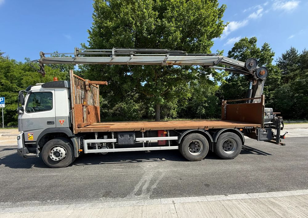 Volvo FMX 420 - Camião de caixa aberta/ Plataforma, Camião grua: foto 2 Volvo FMX 420 - Camião de caixa aberta/ Plataforma, Camião grua: foto 2