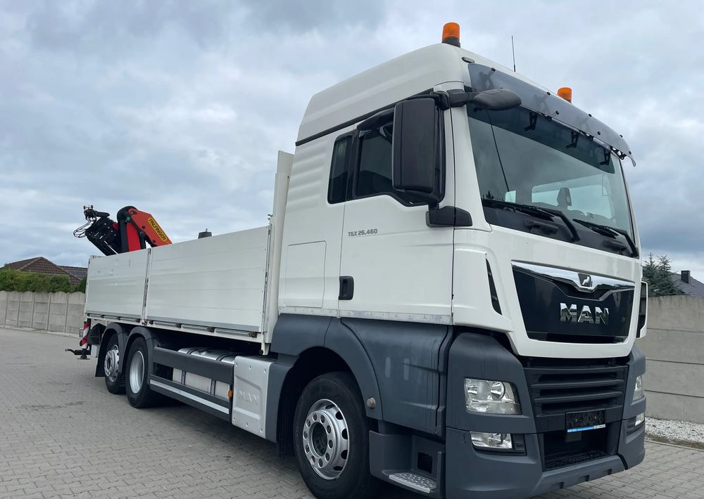 MAN TGX 26.460 HDS, PALFINGER PK 180002-EH, PILOT! - Camião de caixa aberta/ Plataforma, Camião grua: foto 4 MAN TGX 26.460 HDS, PALFINGER PK 180002-EH, PILOT! - Camião de caixa aberta/ Plataforma, Camião grua: foto 4