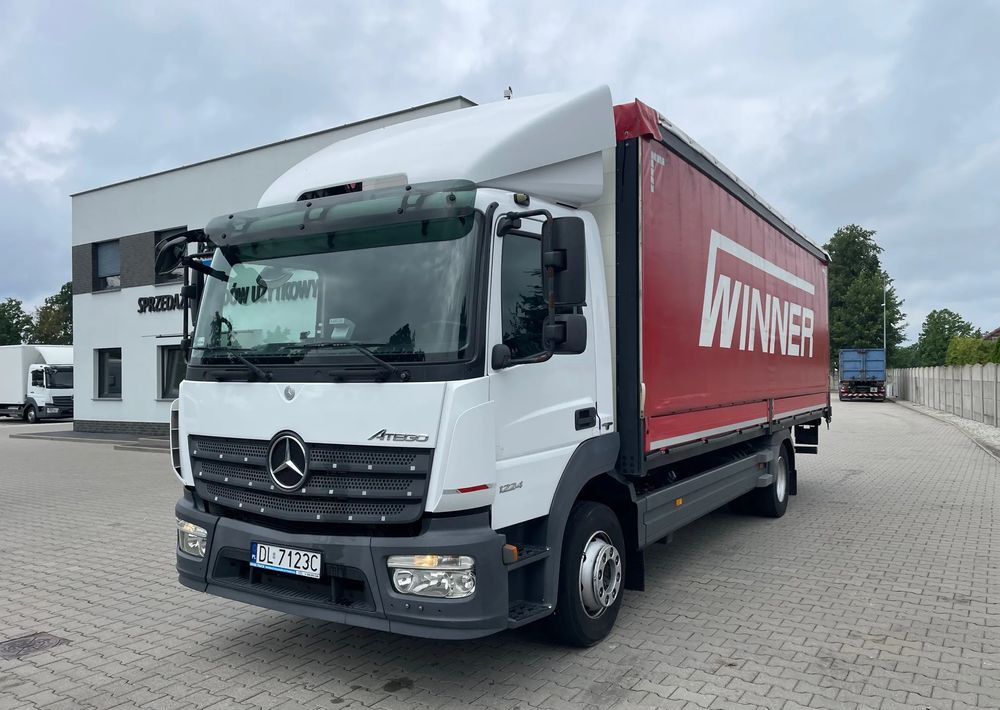 Mercedes-Benz ATEGO 1224, Klima/Burtofirana! - Camião de lona: foto 3 Mercedes-Benz ATEGO 1224, Klima/Burtofirana! - Camião de lona: foto 3