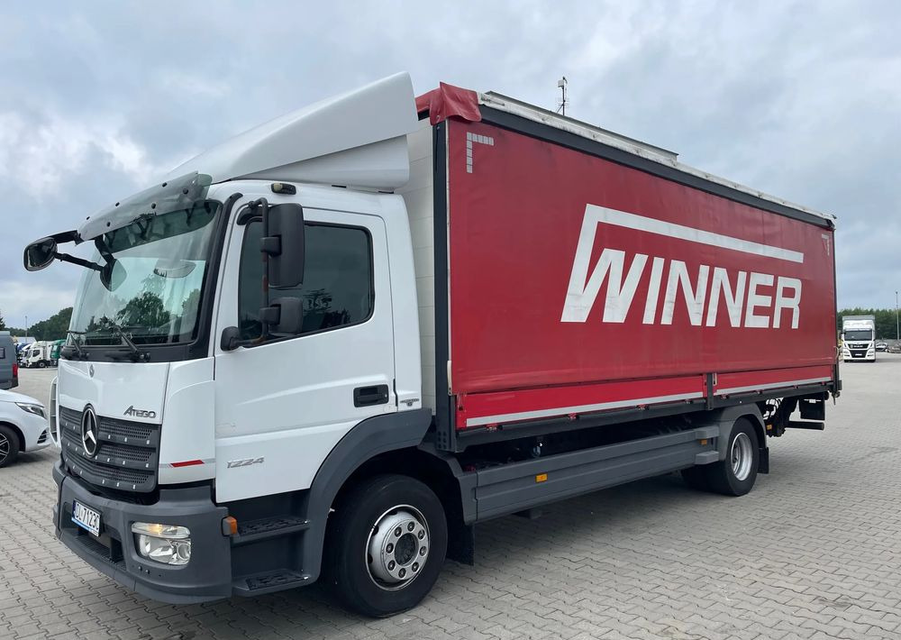 Mercedes-Benz ATEGO 1224, Klima/Burtofirana! - Camião de lona: foto 4 Mercedes-Benz ATEGO 1224, Klima/Burtofirana! - Camião de lona: foto 4