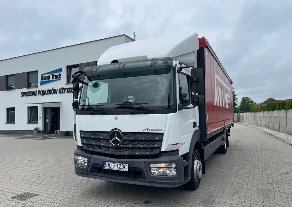 Mercedes-Benz ATEGO 1224, Klima/Burtofirana! - Camião de lona: foto 1 Mercedes-Benz ATEGO 1224, Klima/Burtofirana! - Camião de lona: foto 1