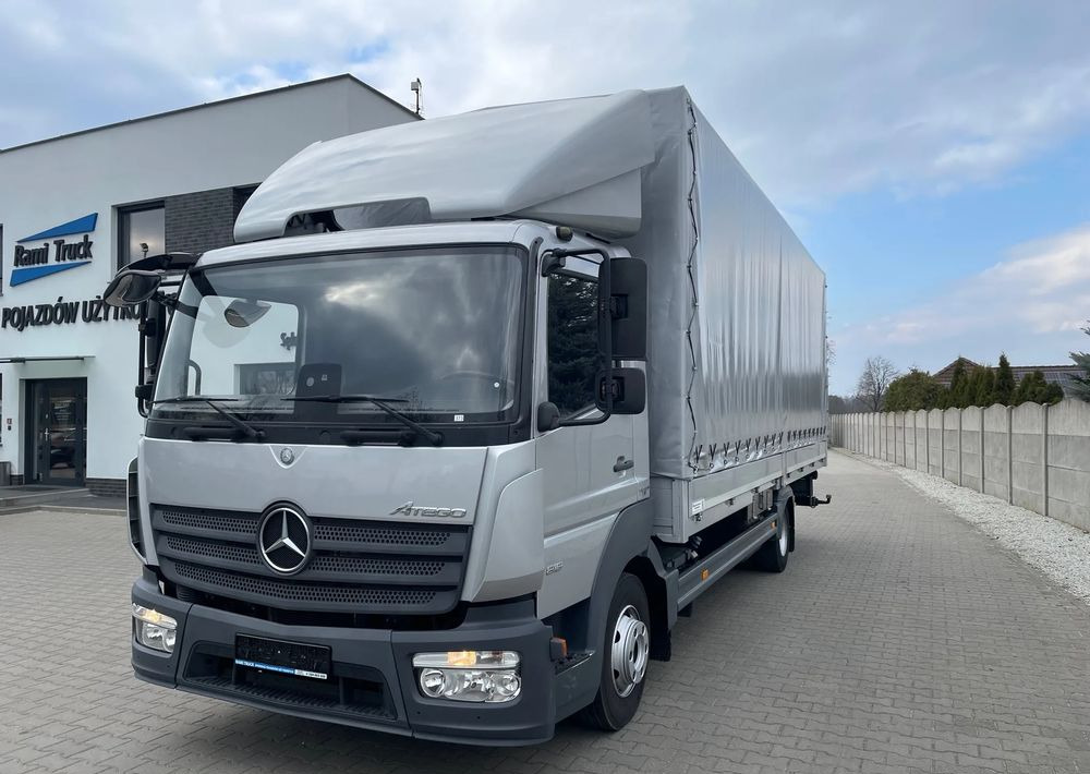 Mercedes-Benz ATEGO 818 KLIMA, WEBASTO - Camião de lona: foto 1 Mercedes-Benz ATEGO 818 KLIMA, WEBASTO - Camião de lona: foto 1