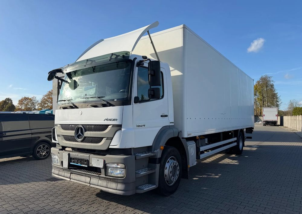 Mercedes-Benz AXOR 1824, EURO 5,KLIMA, KONTENER 8,5 m! - Camião furgão: foto 1 Mercedes-Benz AXOR 1824, EURO 5,KLIMA, KONTENER 8,5 m! - Camião furgão: foto 1