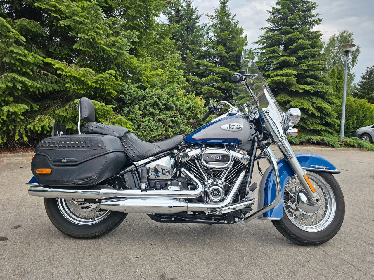 Harley-Davidson SOFTAIL Heritage Classic 114 nur 600km! Gepflegt - Motocicleta: foto 5 Harley-Davidson SOFTAIL Heritage Classic 114 nur 600km! Gepflegt - Motocicleta: foto 5