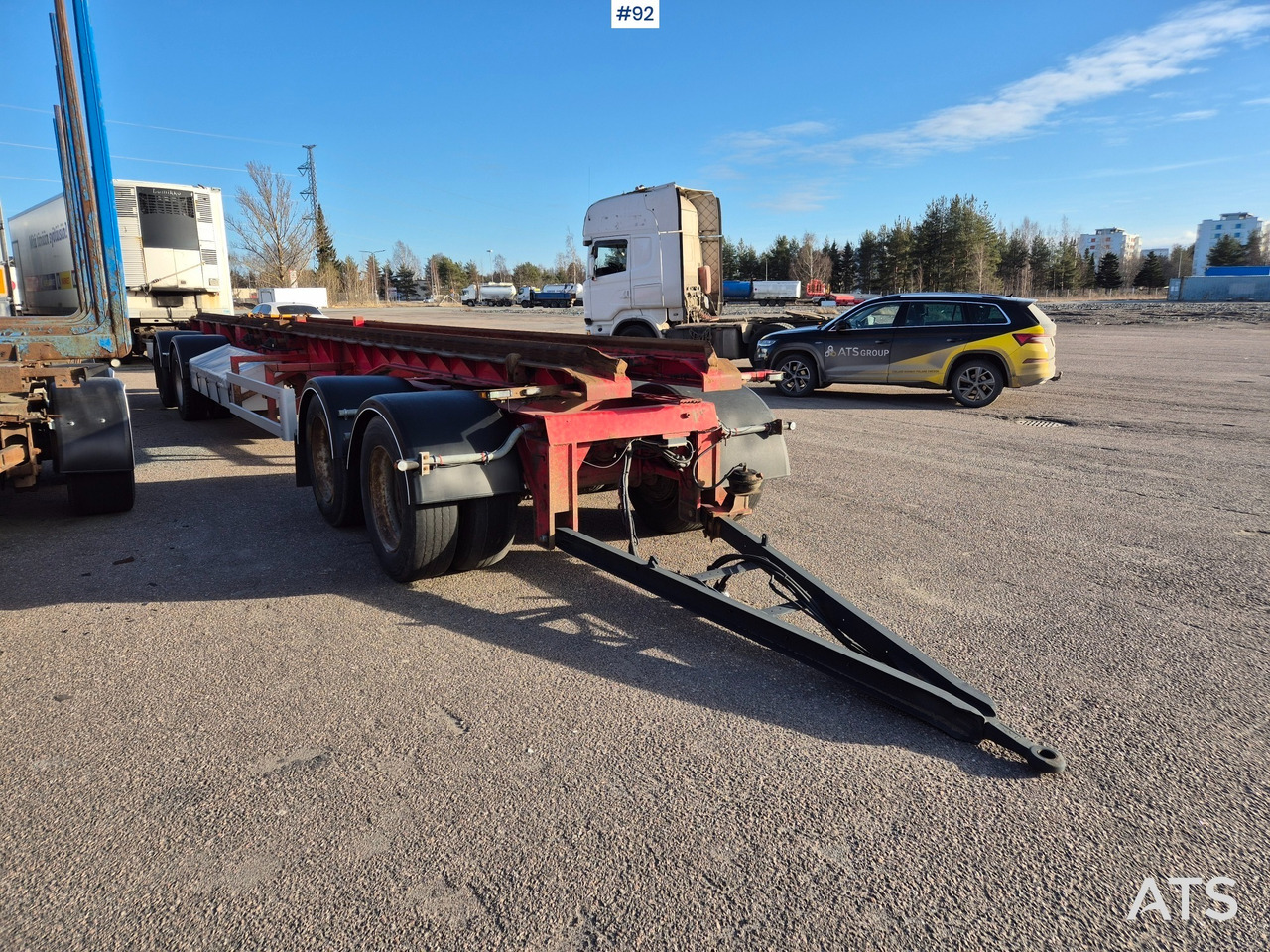 Matec Vaihtolavaperävaunu 4-akselinen - Reboque: foto 3 Matec Vaihtolavaperävaunu 4-akselinen - Reboque: foto 3