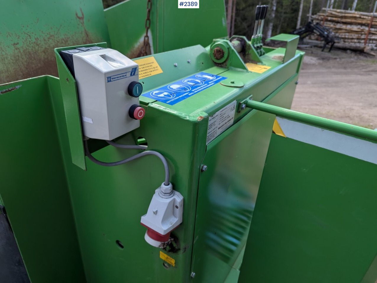Máquina para produção de feno Bale shredder / Bale cutter Varmo Lift PPNL: foto 9