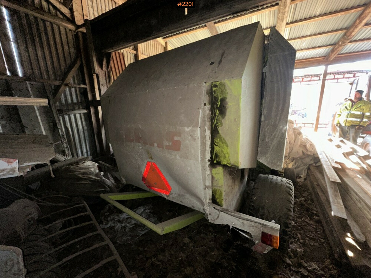 Baler Claas Rollant 240 - Máquina para produção de feno: foto 4 Baler Claas Rollant 240 - Máquina para produção de feno: foto 4