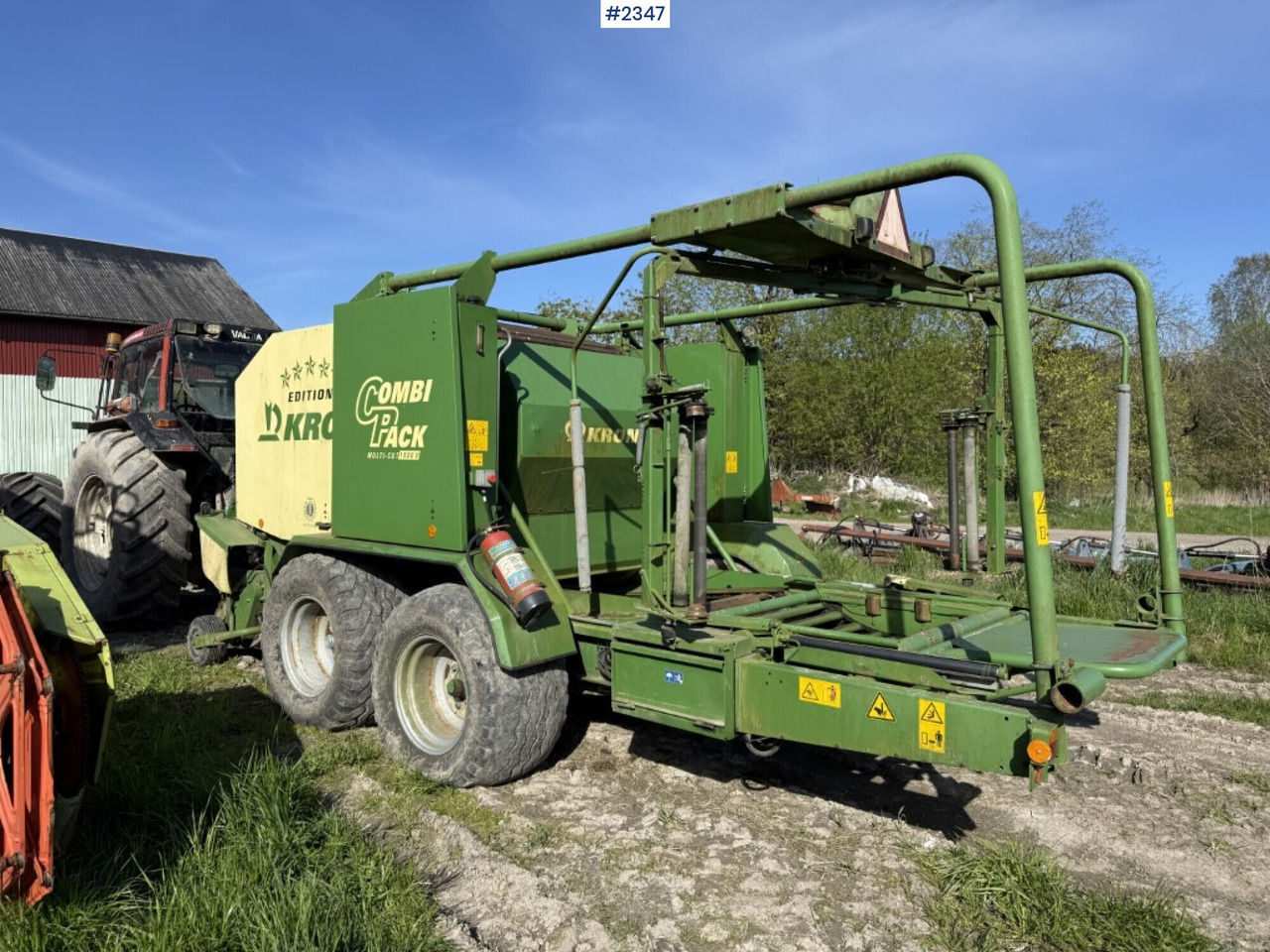 Baler Krone Combi pack Multi-Cut 1500 - Máquina para produção de feno: foto 3 Baler Krone Combi pack Multi-Cut 1500 - Máquina para produção de feno: foto 3