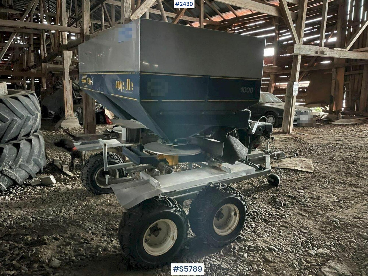 Bogballe Manure spreader - Espalhador de estrume: foto 2 Bogballe Manure spreader - Espalhador de estrume: foto 2