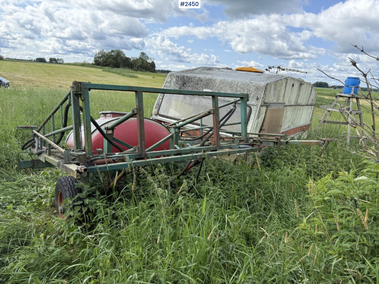 Pulverizador agricola Crop protection sprayer Moteska 900L 12m: foto 10
