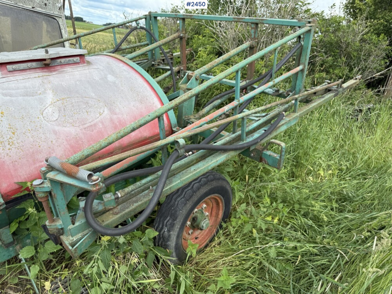 Pulverizador agricola Crop protection sprayer Moteska 900L 12m: foto 8