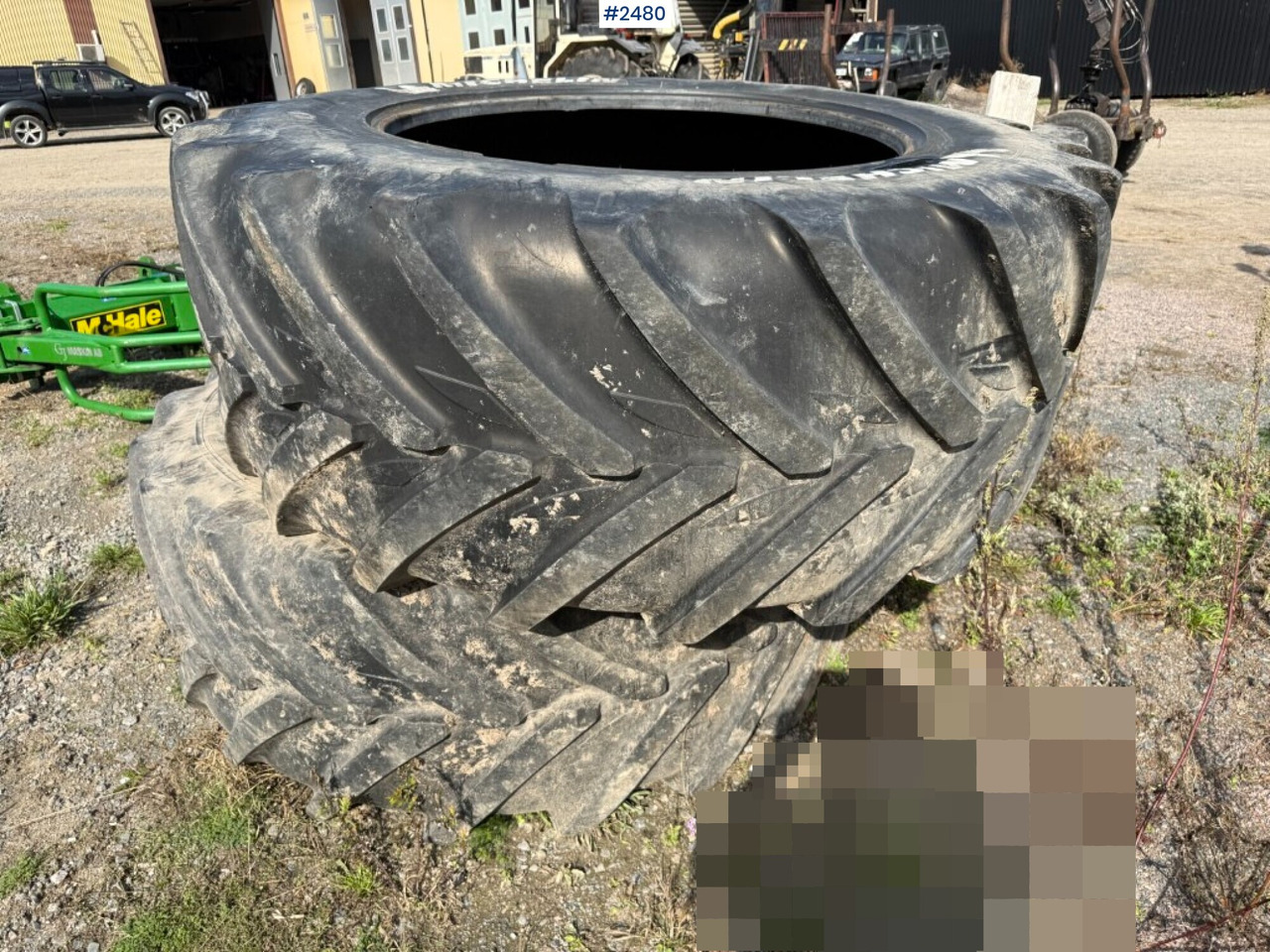 Däck till traktor Michelin fram och bak - Pneu por Máquina agrícola: foto 3 Däck till traktor Michelin fram och bak - Pneu por Máquina agrícola: foto 3