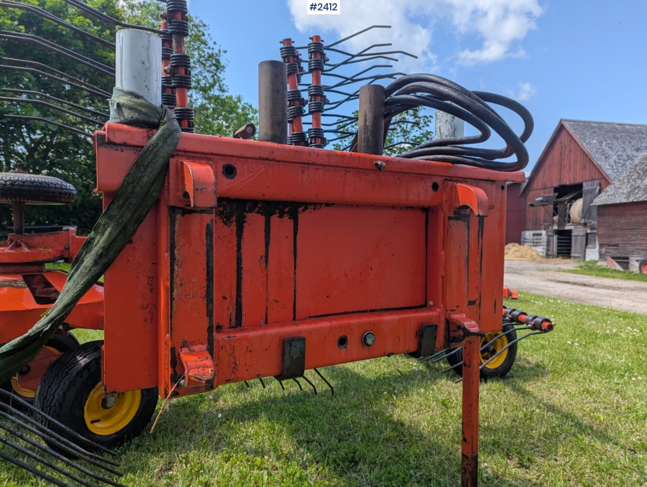 Máquina para produção de feno Front Rotary Rake Fransgård TI-6000FL: foto 13
