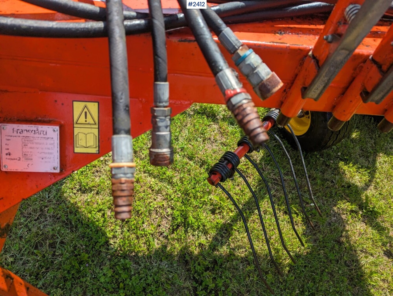 Máquina para produção de feno Front Rotary Rake Fransgård TI-6000FL: foto 7