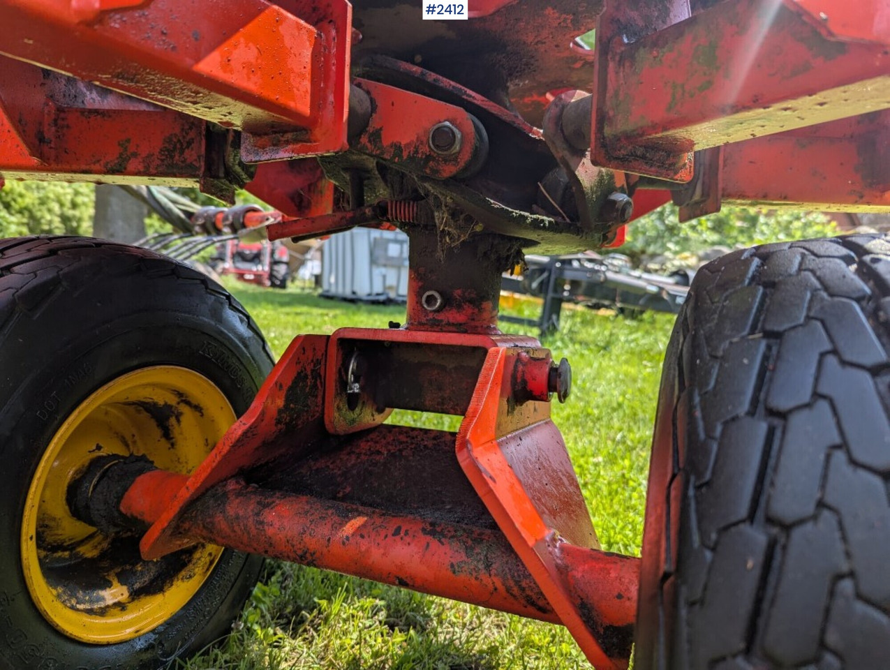 Máquina para produção de feno Front Rotary Rake Fransgård TI-6000FL: foto 20