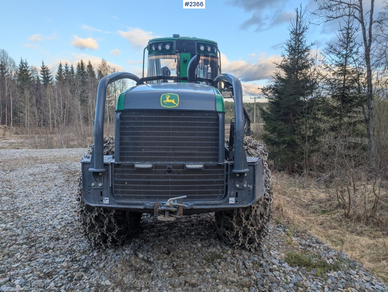 Harvester John Deere 1170G - Harvester: foto 4 Harvester John Deere 1170G - Harvester: foto 4
