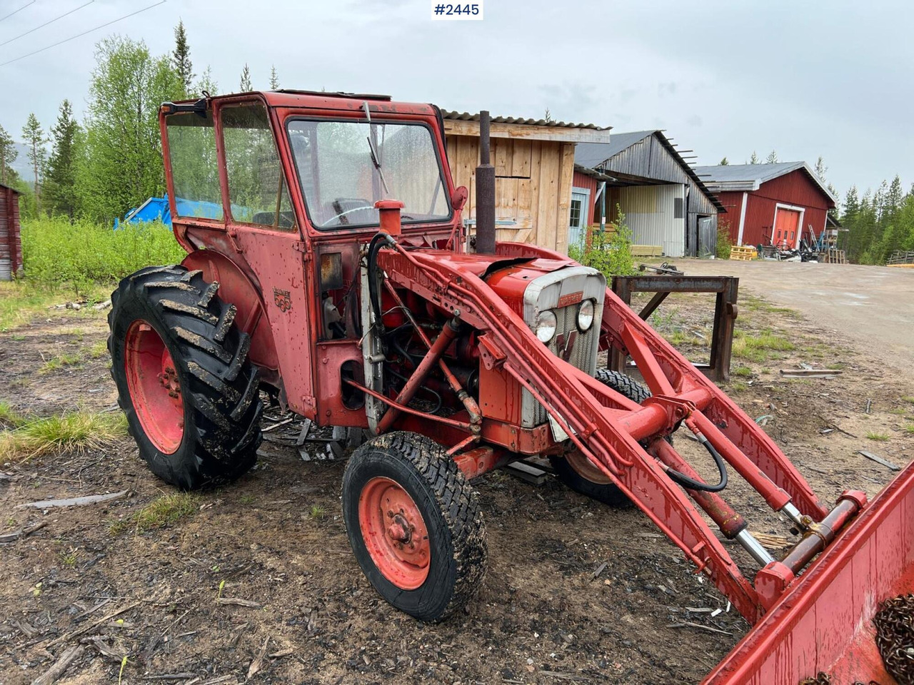 VALMET 565 Tractor with bucket - Trator: foto 5 VALMET 565 Tractor with bucket - Trator: foto 5