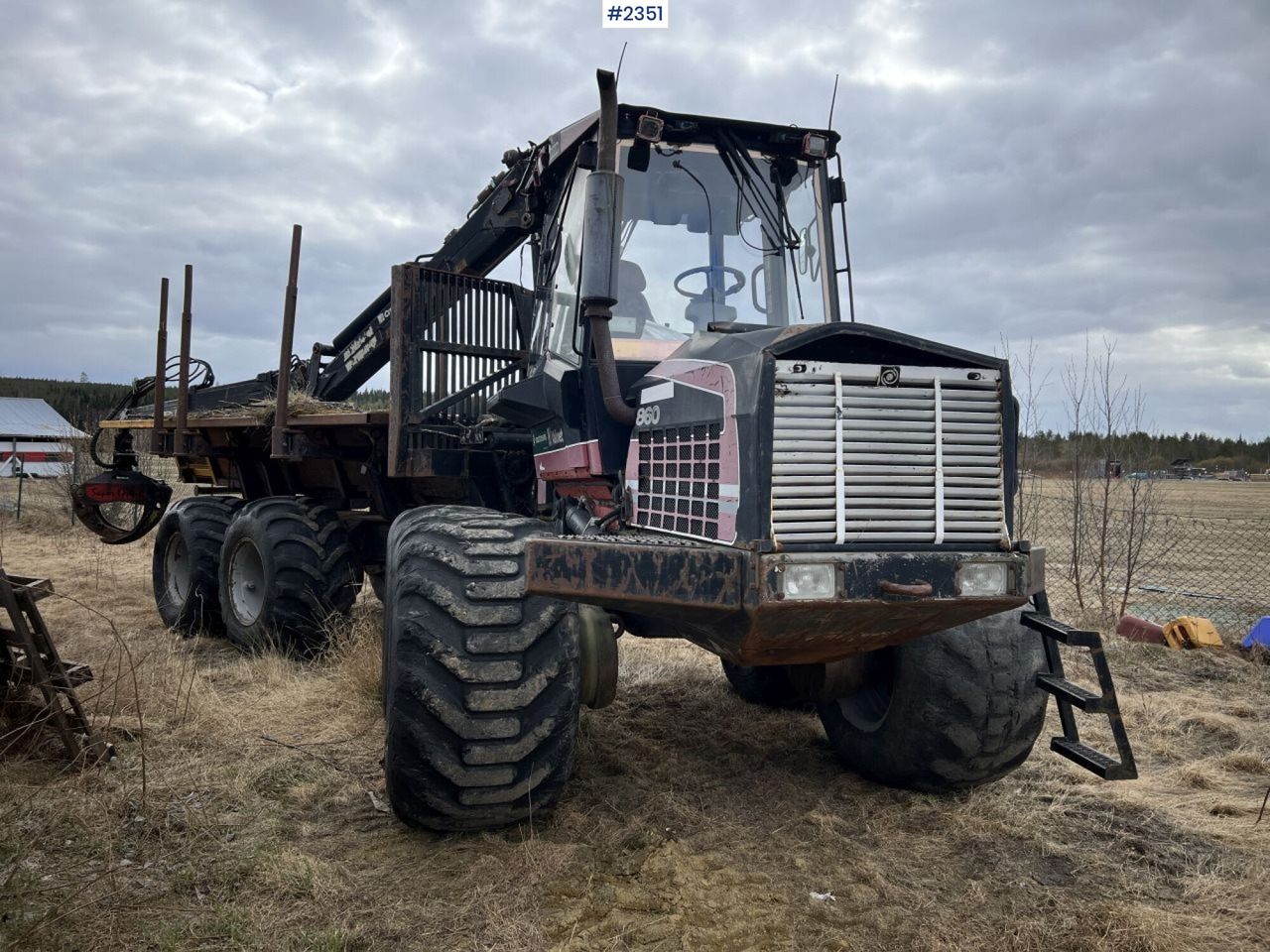 VALMET 860 FORWARDER - Forwarder: foto 2 VALMET 860 FORWARDER - Forwarder: foto 2