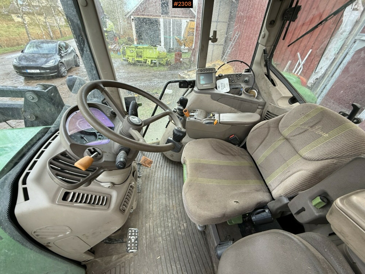 Leasing de  tractor John Deere 6930 Premium with front loader (see video) tractor John Deere 6930 Premium with front loader (see video): foto 14