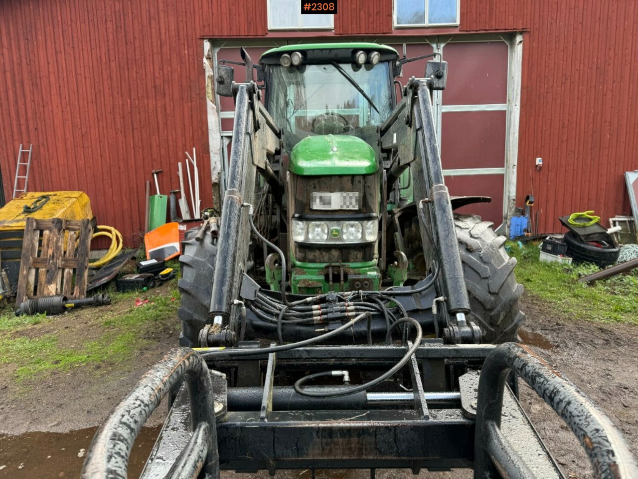 Leasing de  tractor John Deere 6930 Premium with front loader (see video) tractor John Deere 6930 Premium with front loader (see video): foto 7