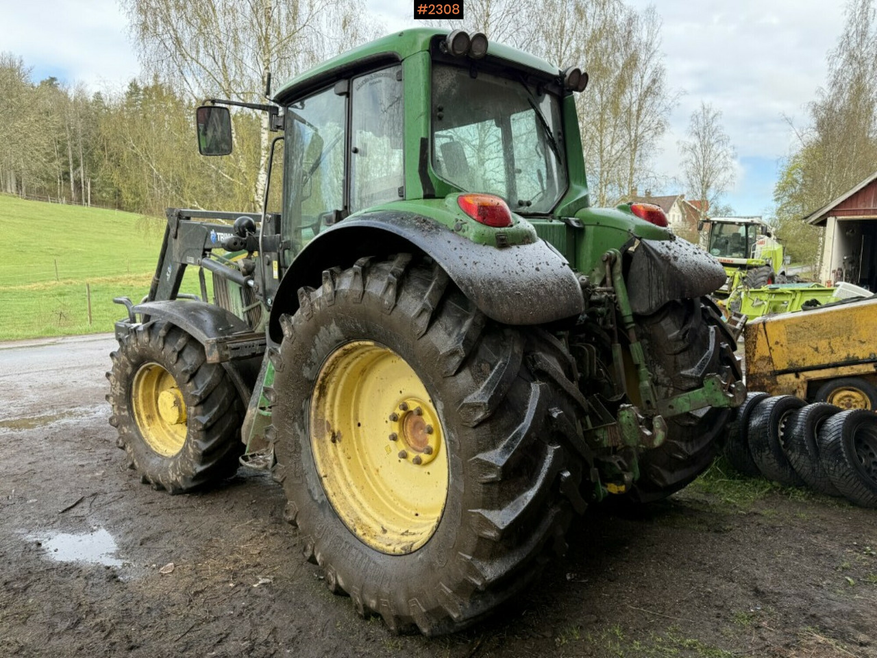 Leasing de  tractor John Deere 6930 Premium with front loader (see video) tractor John Deere 6930 Premium with front loader (see video): foto 6