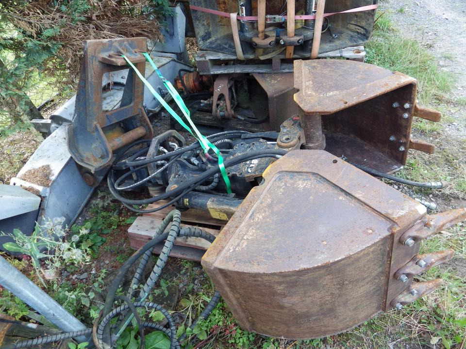 Greifer Kinshofer C18 60 mit Lehnhoff MS10 - Balde de maxilas por Máquina de construção: foto 2 Greifer Kinshofer C18 60 mit Lehnhoff MS10 - Balde de maxilas por Máquina de construção: foto 2