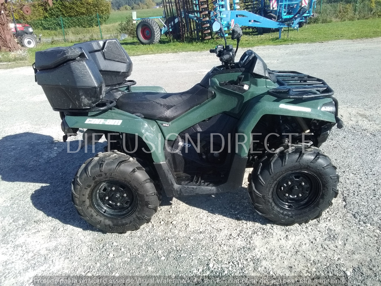CAN-AM QUAD OUTLANDER - Trator: foto 2 CAN-AM QUAD OUTLANDER - Trator: foto 2