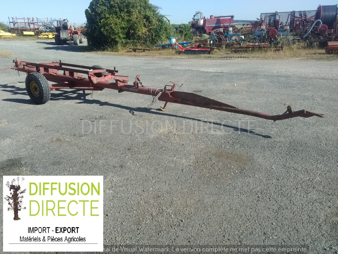 MASSEY FERGUSON CHARIOT DE COUPE 450 - Carreta para Plataforma de Colheitadeira: foto 1 MASSEY FERGUSON CHARIOT DE COUPE 450 - Carreta para Plataforma de Colheitadeira: foto 1