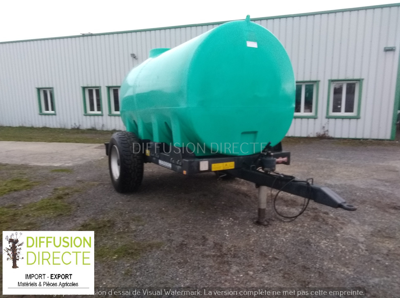 MASSON CITERNE AZOTE ET EAU MSP 80 - Reboque tanque: foto 1 MASSON CITERNE AZOTE ET EAU MSP 80 - Reboque tanque: foto 1