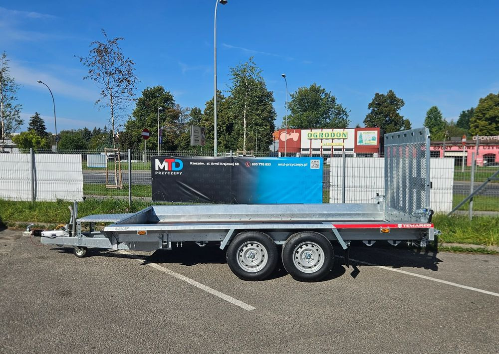 TEMARED BUILDER 3 4018 S 2 oś - Reboque porta máquinas: foto 2 TEMARED BUILDER 3 4018 S 2 oś - Reboque porta máquinas: foto 2
