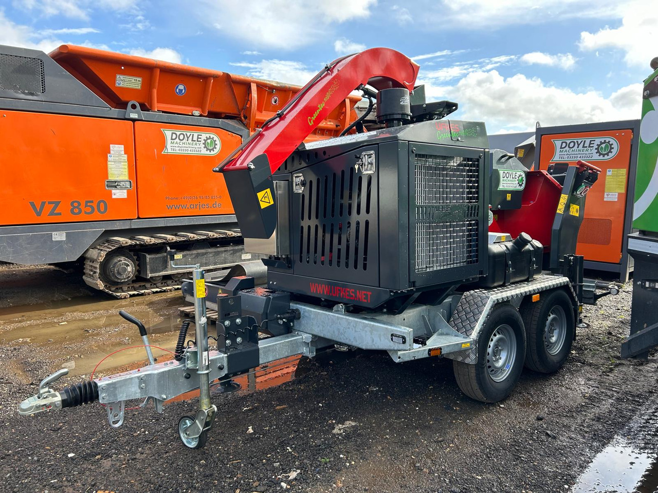 UFKES Greentec Jaguar 40-80 3.5T - Equipamento florestal, Reboque: foto 1 UFKES Greentec Jaguar 40-80 3.5T - Equipamento florestal, Reboque: foto 1