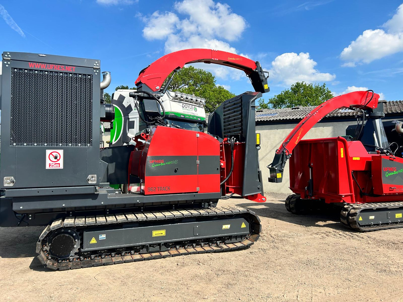 Estilhaçadora de madeira UFKES Greentec 972 Tracked Chipper: foto 9 Estilhaçadora de madeira UFKES Greentec 972 Tracked Chipper: foto 9
