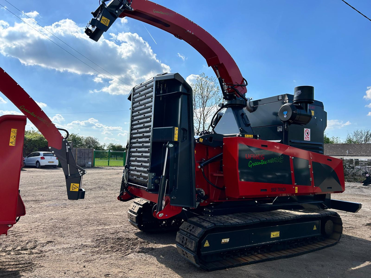 Estilhaçadora de madeira UFKES Greentec 972 Tracked Chipper: foto 11 Estilhaçadora de madeira UFKES Greentec 972 Tracked Chipper: foto 11