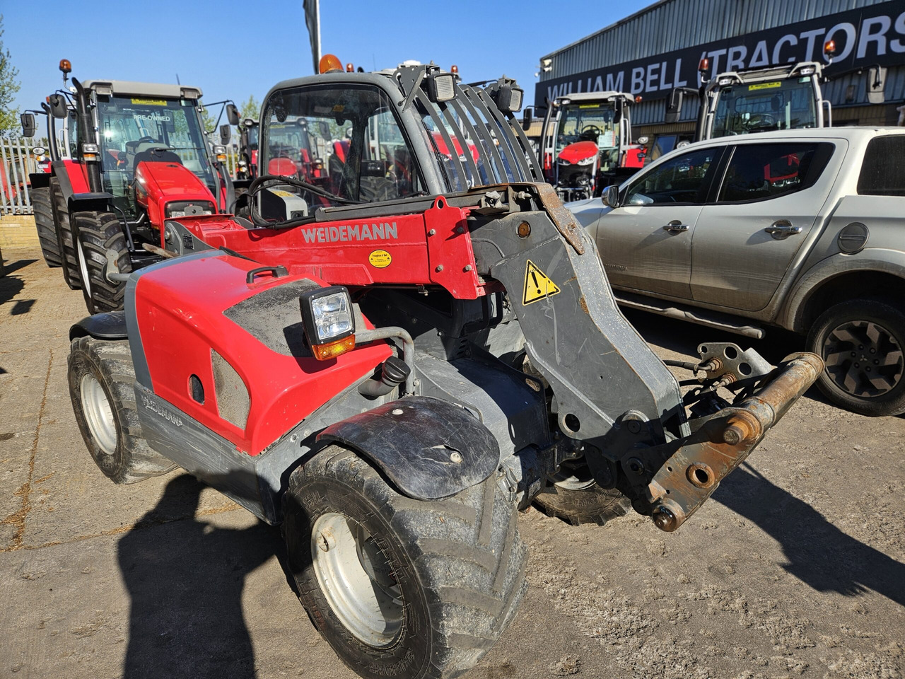 2015 Weidemann 4512, 9000 hours - Empilhador telescópico: foto 1 2015 Weidemann 4512, 9000 hours - Empilhador telescópico: foto 1