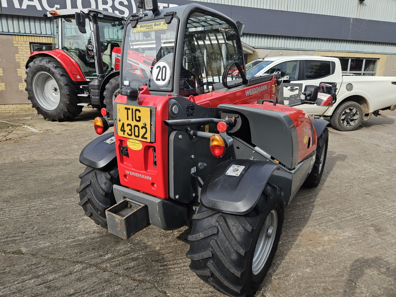 2018 Weidemann 4512, 1 Owner machine - Empilhador telescópico: foto 3 2018 Weidemann 4512, 1 Owner machine - Empilhador telescópico: foto 3