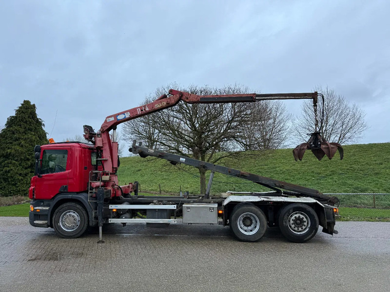 Scania P270 Kabelsysteem HMF Kraan Low KM NL TRUCK 6X2 - Camião grua: foto 5 Scania P270 Kabelsysteem HMF Kraan Low KM NL TRUCK 6X2 - Camião grua: foto 5