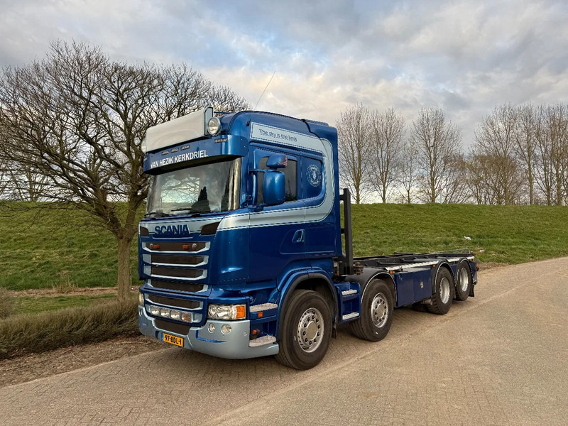 Scania R490 Manual EUR Retarder 8x2 TOP NL TRUCK 20 FT Containers - Camião transportador de contêineres/ Caixa móvel: foto 1 Scania R490 Manual EUR Retarder 8x2 TOP NL TRUCK 20 FT Containers - Camião transportador de contêineres/ Caixa móvel: foto 1