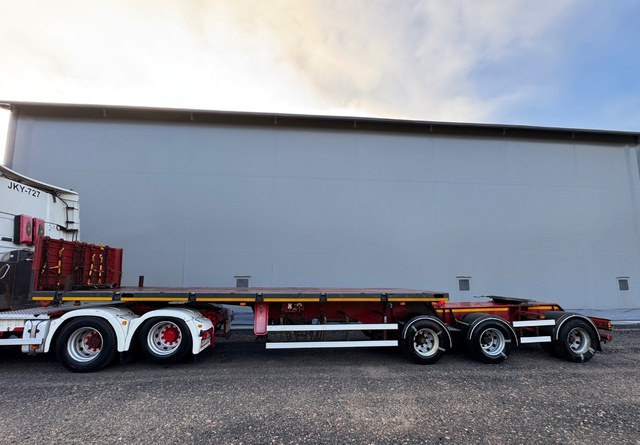 Gurlesenyil 3-akselinen paripyörä B-linkki - Semi-reboque plataforma/ Caixa aberta: foto 2 Gurlesenyil 3-akselinen paripyörä B-linkki - Semi-reboque plataforma/ Caixa aberta: foto 2