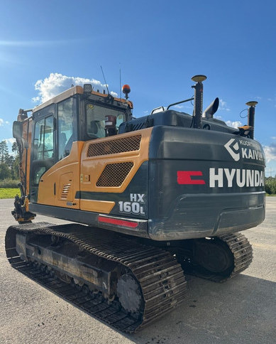 HyundaiHX160L + Engcon - Escavadora de rastos: foto 3 HyundaiHX160L + Engcon - Escavadora de rastos: foto 3