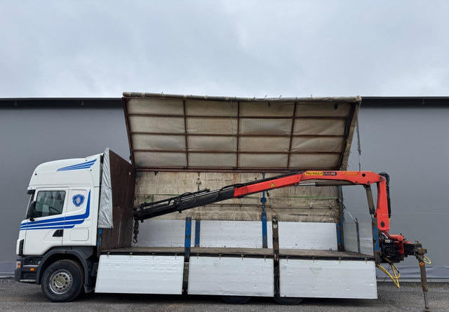 ScaniaScania 144G 6x2 - Camião furgão, Camião grua: foto 1 ScaniaScania 144G 6x2 - Camião furgão, Camião grua: foto 1