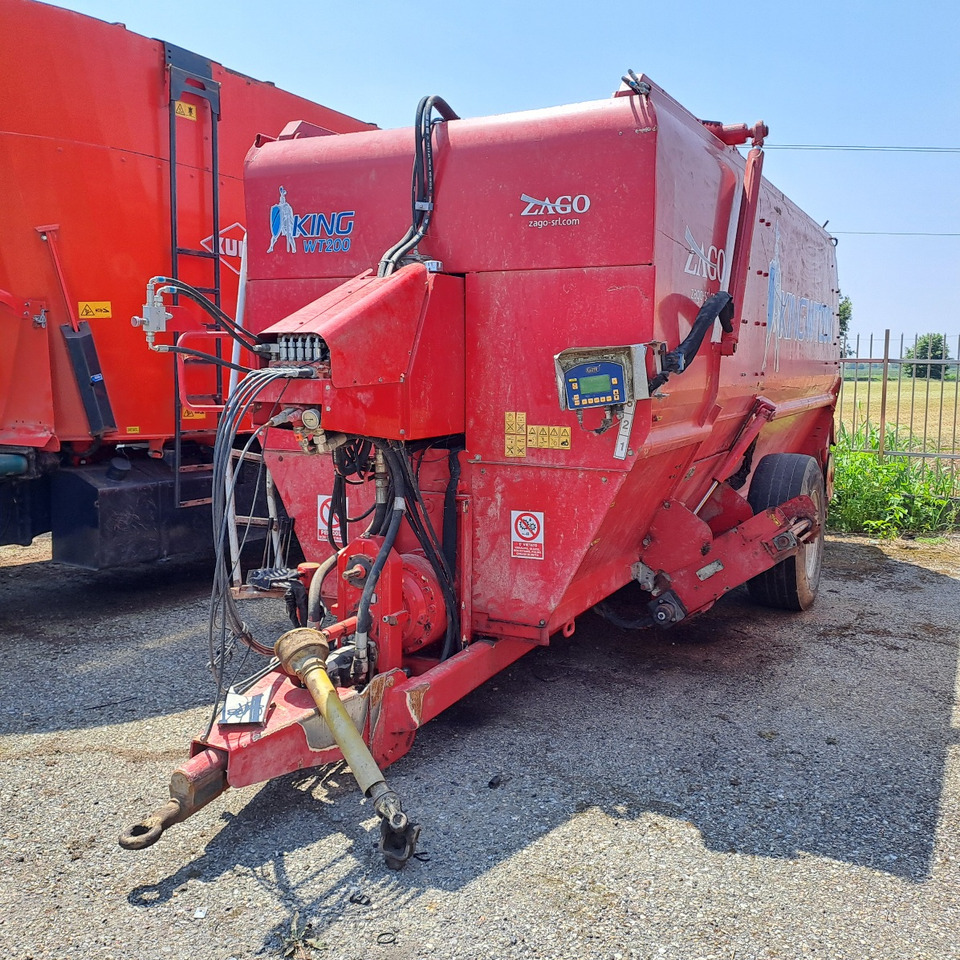 CARRO MISCELATORE TRAINATO ZAGO KING WT 200 - Misturadora Alimentadora: foto 1 CARRO MISCELATORE TRAINATO ZAGO KING WT 200 - Misturadora Alimentadora: foto 1