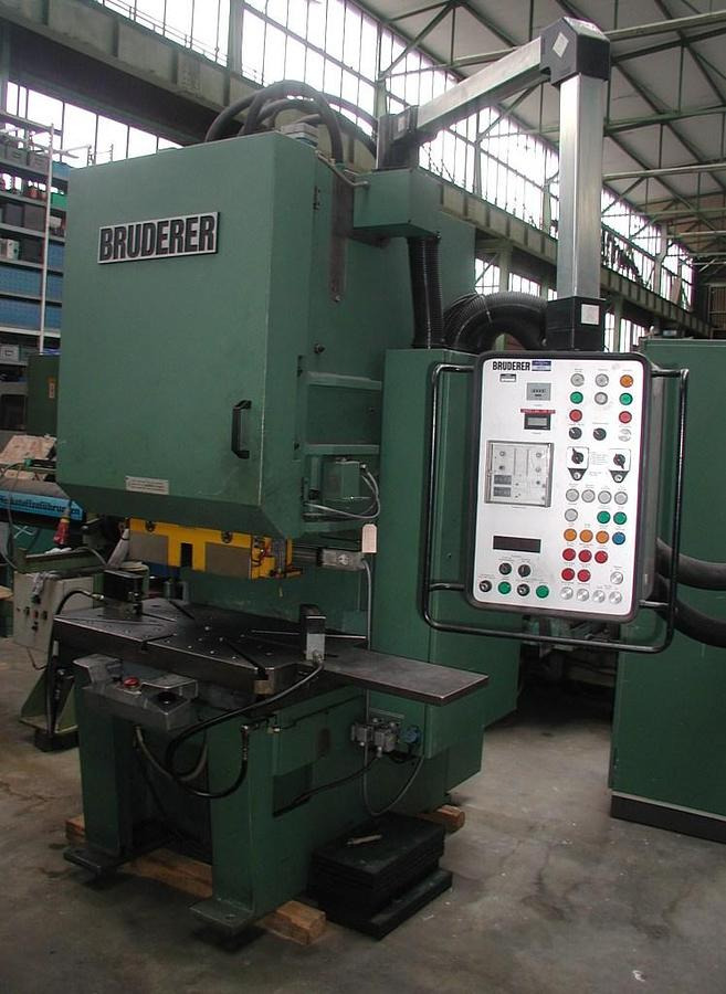Kniehebelpresse BRUDERER - Máquina para metal: foto 3 Kniehebelpresse BRUDERER - Máquina para metal: foto 3
