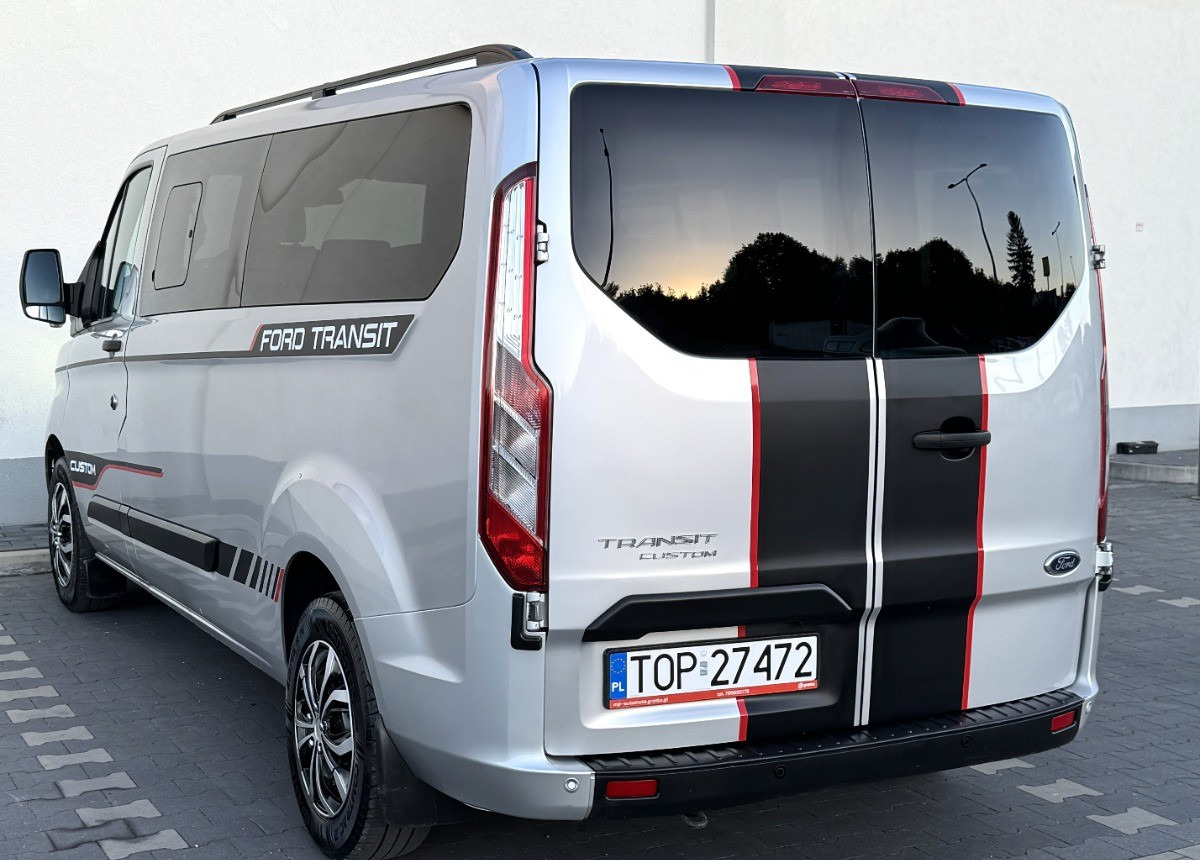 Ford Transit Custom 2.0 170KM Rok 2021 8 osobowy FV23 Salon PL Zadbany Super STAN - Carrinha cabine dupla: foto 4 Ford Transit Custom 2.0 170KM Rok 2021 8 osobowy FV23 Salon PL Zadbany Super STAN - Carrinha cabine dupla: foto 4