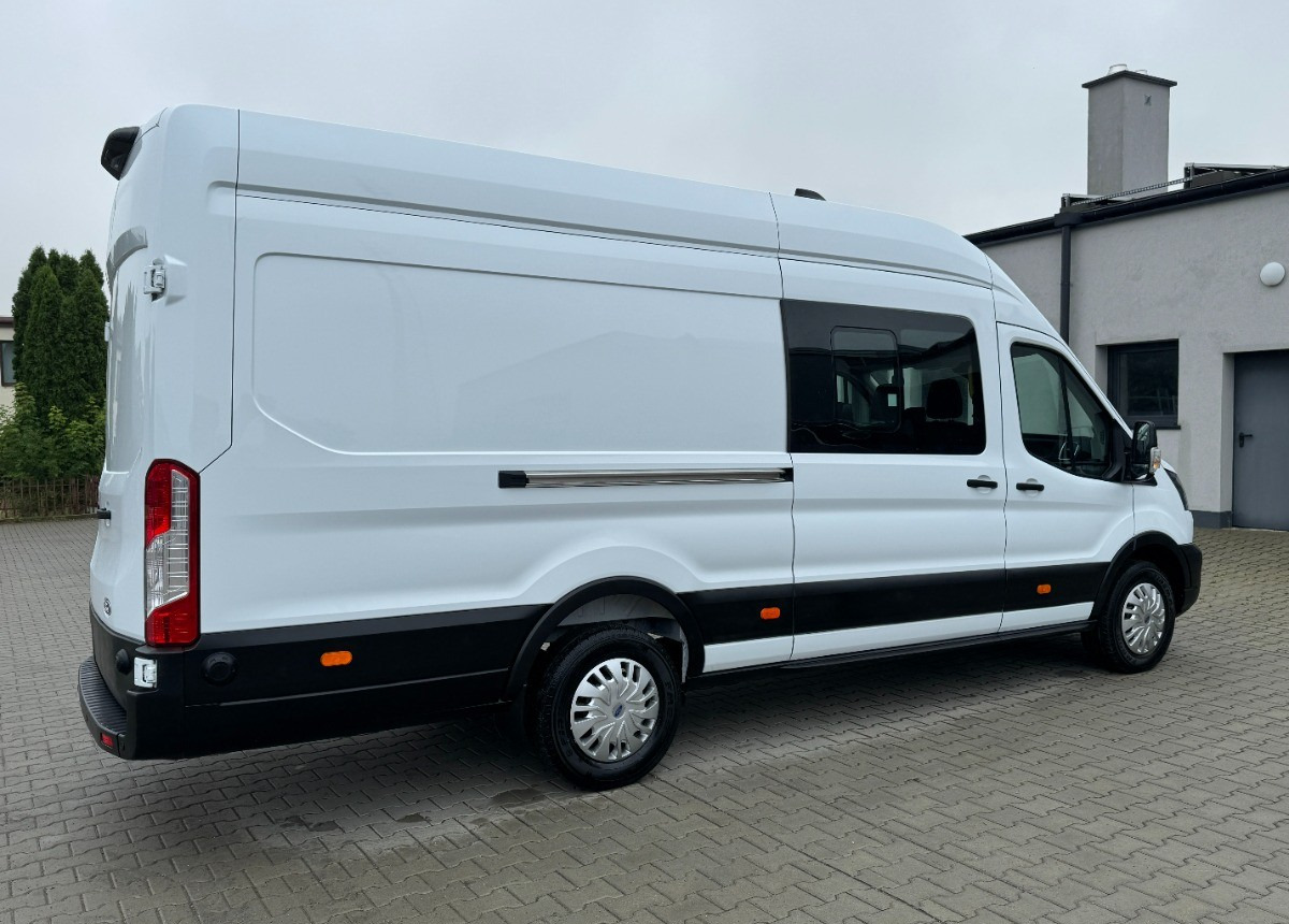 Carrinha cabine dupla Ford Transit L4H3 Brygadówka 6 osoób 6tyś km przebiegu NOWE AUTO SALON PL FV23: foto 20