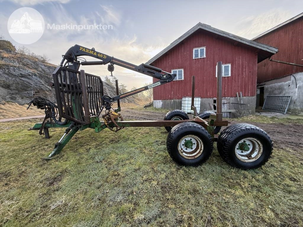 Reboque florestal Farma FMW 11-7.5 Skogskärra: foto 8