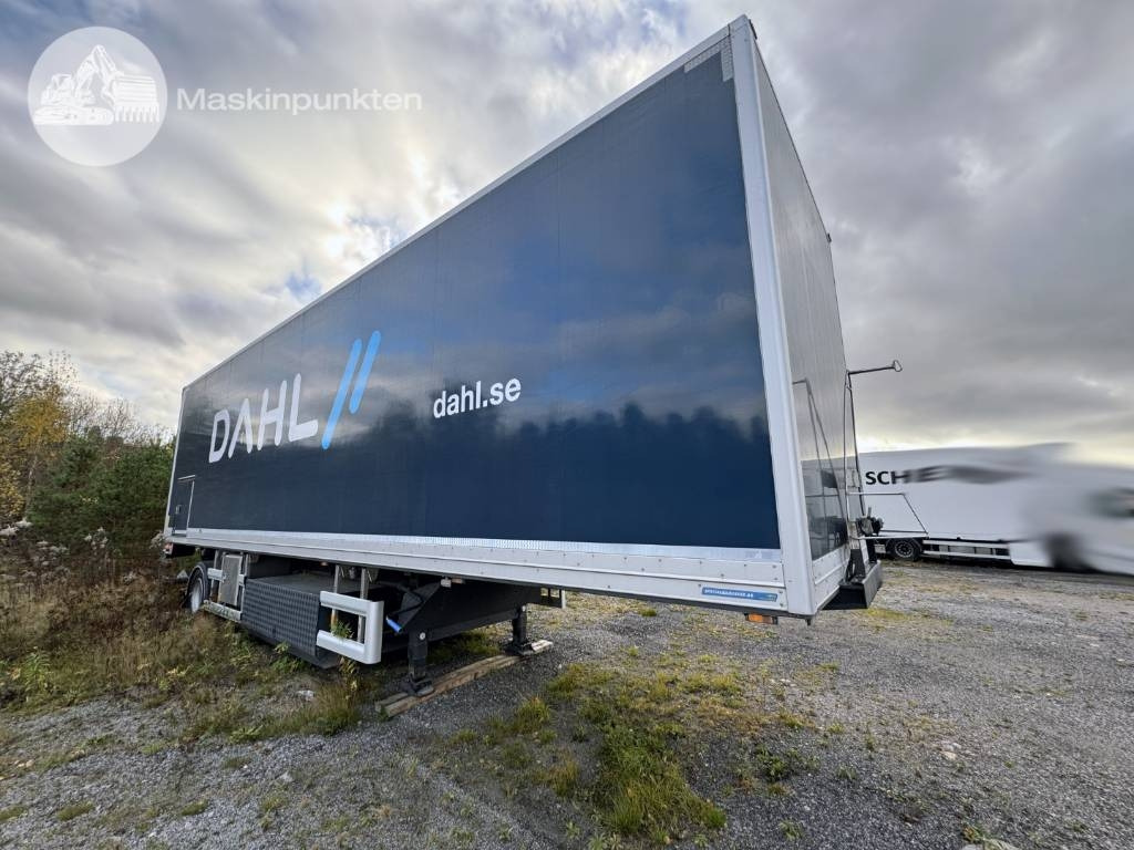 HFR 1 axlad semitrailer med truck! - Semi-reboque furgão: foto 1 HFR 1 axlad semitrailer med truck! - Semi-reboque furgão: foto 1