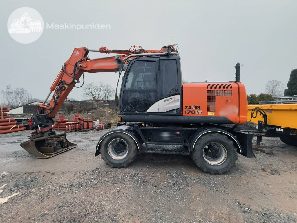 Hitachi ZX 170 W-5 B - Escavadeira de rodas: foto 1 Hitachi ZX 170 W-5 B - Escavadeira de rodas: foto 1