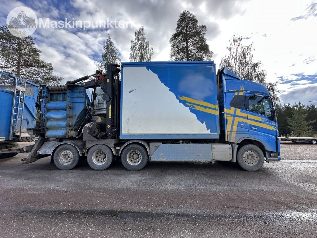 Volvo FH 16 750 - Camião de caixa aberta/ Plataforma, Camião grua: foto 5 Volvo FH 16 750 - Camião de caixa aberta/ Plataforma, Camião grua: foto 5